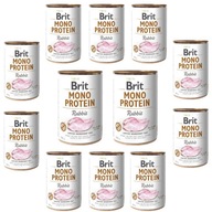 Brit Mono Protein Rabbit 12x400g