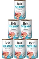 Brit Pate & Meat Losos s lososom 6x800g Brit Pate & Meat Losos s lososom 6x800g
