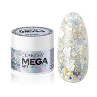 Claresa Megastar Art Gel Silver Flicker 10g Claresa Megastar Art Gel Silver Flicker 10g
