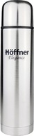 Vákuová termoska oceľová strieborná 500 ML HOFFNER Vákuová termoska oceľová strieborná 500 ML HOFFNER