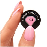 Semilac 003 Sweet Pink 7ml Hybridný lak na nechty Semilac 003 Sweet Pink 7ml Hybridný lak na nechty