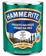 Hammerite rovno na hrdzu POLOMATNÁ BIELA 0,7L Hammerite rovno na hrdzu POLOMATNÁ BIELA 0,7L