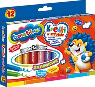 Pastelky Bambino stick, 12 farieb