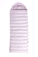 Páperový spací vak s kapucňou - perina, šedý EASYQUILT - kačacie páperie