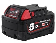 BATÉRIA MILWAUKEE M18 B5 4932430483 18V 5,0 Ah