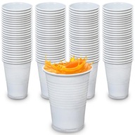 Jednorazový riad Biele poháre 200ml 1000 ks Jednorazový riad Biele poháre 200ml 1000 ks