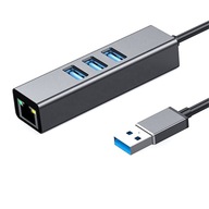 SIEŤOVÁ KARTA USB 3.0 GIGABIT LAN 100/1000 Mb RJ45