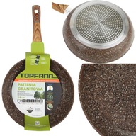 GRANITOVÁ PANVA 24 CM KAMEŇOVÁ PLYNOVÁ INDUKCIA GRANITOVÁ PANVA 24 CM KAMEŇOVÁ PLYNOVÁ INDUKCIA