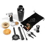BARMANSKÝ SET na FAJČIACE KOKTAILY ŠEJKER NA WHISKY + MUDDLER + MERAČKA BARMANSKÝ SET na FAJČIACE KOKTAILY ŠEJKER NA WHISKY + MUDDLER + MERAČKA