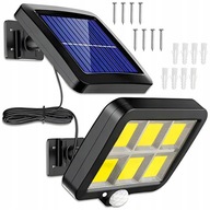 LED SOLARNÁ LAMPA SENZOR POHYBU SAMOSTATNÝ COB PANEL