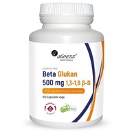 ALINES BETA GLUCAN 1,3/1,6 500 mg 100 kapsúl. ALINES BETA GLUCAN 1,3/1,6 500 mg 100 kapsúl.