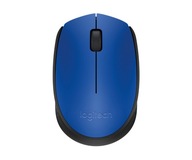 Bezdrôtová myš Logitech M171, čierna a modrá