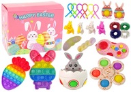 Veľkonočná súprava hračiek Fidget Toys Pop It 25 Veľkonočná súprava hračiek Fidget Toys Pop It 25