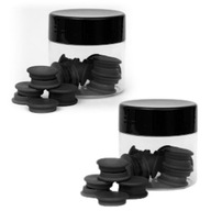 SILNÉ MAGNETY na DOSKY, okrúhle, 20 mm, 20 ks, ČIERNA SILNÉ MAGNETY na DOSKY, okrúhle, 20 mm, 20 ks, ČIERNA