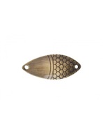 Mikado Roach Spinner č.1 8g 4,2cm Old Mosadz Mikado Roach Spinner č.1 8g 4,2cm Old Mosadz