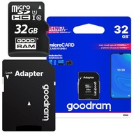 Adaptér pamäťovej karty MicroCARD 32GB 100MB/s