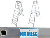 Obojstranný rebrík Krause Stabilo 2x10 schodov
