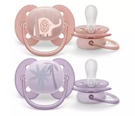 Avent Cumlík 0-6m Ultra mäkký 2 ks. dievča Avent Cumlík 0-6m Ultra mäkký 2 ks. dievča