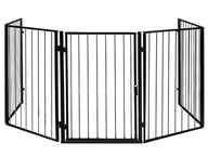 Bezpečnostná brána ku krbu Bezpečná zábrana, skrutkovací kryt