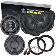2 VÝKONNÉ BASOVÉ reproduktory + dištančné podložky pre HONDA ACCORD CIVIC CRZ JAZZ CRV III
