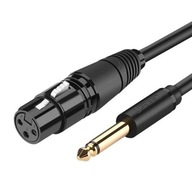 UGREEN AV131 XLR KÁBEL DO JACKU 6,35 SAM