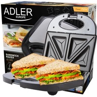 ADLER SANDWICH TOASER 850W ADLER AD3015 ADLER SANDWICH TOASER 850W ADLER AD3015
