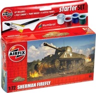 Airfix Starter Set - Sherman Firefly - Zostaviteľný model - Mierka: 1:72 Airfix Starter Set - Sherman Firefly - Zostaviteľný model - Mierka: 1:72