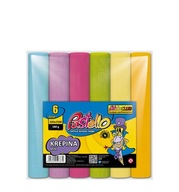 RIPPED CREPE MINI 6 farieb PASTELLO 200X2500 RIPPED CREPE MINI 6 farieb PASTELLO 200X2500