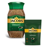 Jacobs Kronung instantná káva 200g + 75g náplň