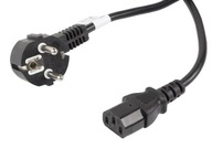 LANBERG IEC 320 C13 napájací kábel 10m VDE čierny