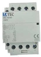 Modulárny stýkač MC-40/40 40A 4xNO LCTEC