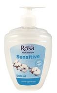 ROSA Sensitive TEKUTÉ MYDLO 500 ml s dávkovačom
