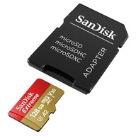 Karta SanDisk 128 GB microSDXC Extreme 190 MB/s