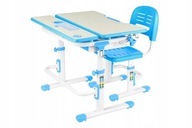 Lavoro Blue Set polohovateľný stôl + stolička
