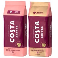 Costa Coffee Caffe Crema Velvet Beans 1kg + Costa Coffee Caffe Crema 1kg Costa Coffee Caffe Crema Velvet Beans 1kg + Costa Coffee Caffe Crema 1kg