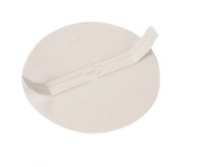 PLECHOVÁ KRYT 70-80MM KRUHÁ BIELA 37081006 PLECHOVÁ KRYT 70-80MM KRUHÁ BIELA 37081006