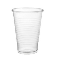Priehľadné plastové poháre/100 kusov