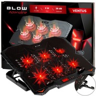 STOJAN CHLADIACA PODLOŽKA LAPTOP LED USB HUB