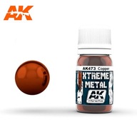 AK INTERACTIVE 473 XTREME METAL - MEĎ 30ml AK INTERACTIVE 473 XTREME METAL - MEĎ 30ml