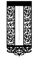 2. Panel SCREEN, prelamovaný krištáľový záves, GLAMUR KOLO 2. Panel SCREEN, prelamovaný krištáľový záves, GLAMUR KOLO
