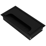 Káblový vstup, Priechodka 80x160mm MERIDA čierna Káblový vstup, Priechodka 80x160mm MERIDA čierna