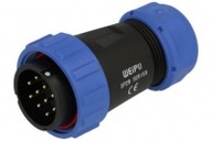 WEIPU Zástrčka pre kábel SP2910/P10 10 pin 10A IP68 WEIPU Zástrčka pre kábel SP2910/P10 10 pin 10A IP68