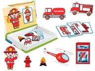 MAGNETICKÁ DOSKA PUZZLE Hasiči Fire MAGNETICKÁ DOSKA PUZZLE Hasiči Fire