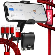 SILNÝ DRŽIAK PRE AKÝKOĽVEK KOKPIT AUTOTELEFÓNU + KÁBEL SILNÝ DRŽIAK PRE AKÝKOĽVEK KOKPIT AUTOTELEFÓNU + KÁBEL