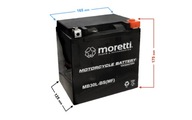 Moretti AGM MB30L-BS batéria 12V 30Ah