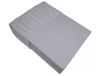 Jersey vypasovaná plachta 140x200 BielBaw Popiel Jersey vypasovaná plachta 140x200 BielBaw Popiel