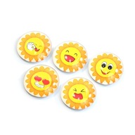 SÚPRAVA MAGNETOV NA SKLENÚ CHLADNIČKU EMOJI EMOTIONS 5 kusov SÚPRAVA MAGNETOV NA SKLENÚ CHLADNIČKU EMOJI EMOTIONS 5 kusov