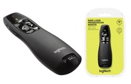Bezdrôtové diaľkové ovládanie Logitech R400 INDIKÁTOR + Púzdro Bezdrôtové diaľkové ovládanie Logitech R400 INDIKÁTOR + Púzdro