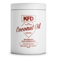 Nerafinovaný kokosový olej KFD 900g Nerafinovaný kokosový olej KFD 900g