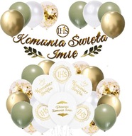 BALOONS COMMUNION dekorácie pre COMMUNION NAME BALOONS COMMUNION dekorácie pre COMMUNION NAME